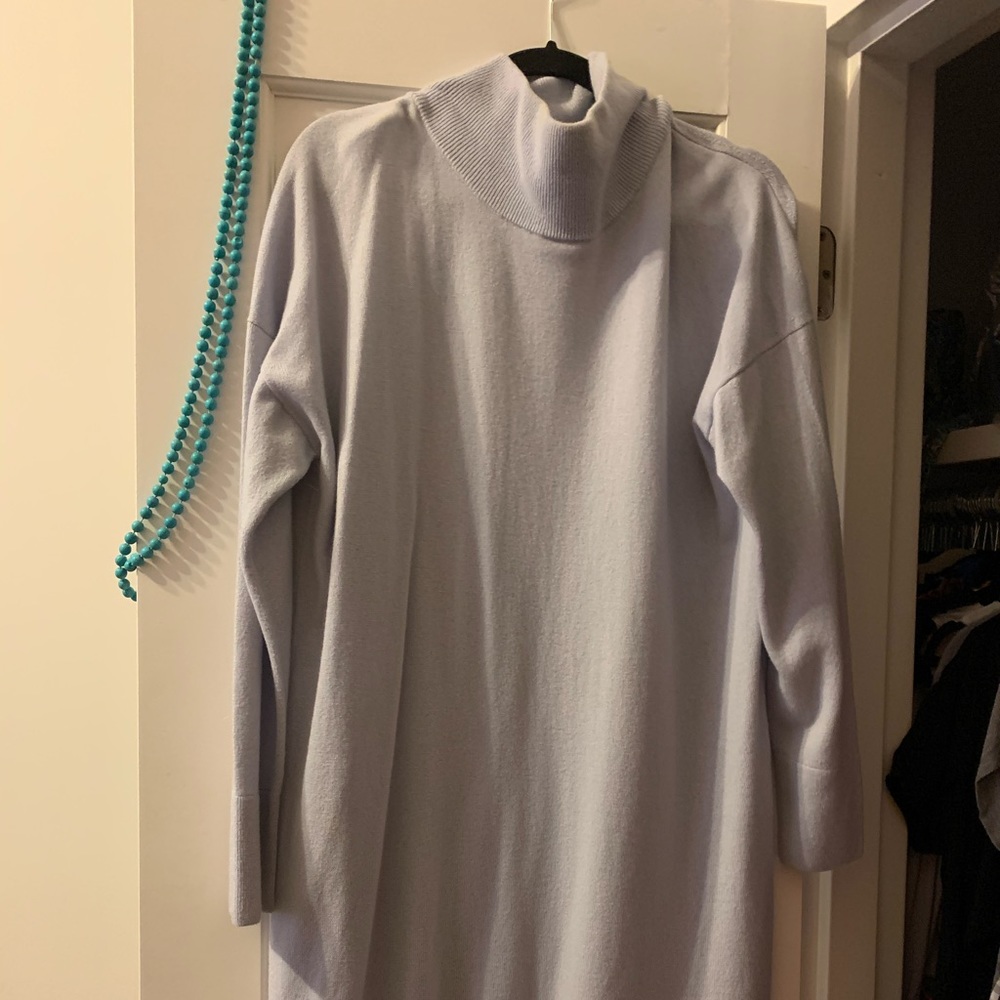 lafayette 148 100% cashmere midi dress